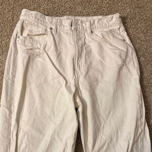 Arizona Jean Company Cream Boot Cut Pants